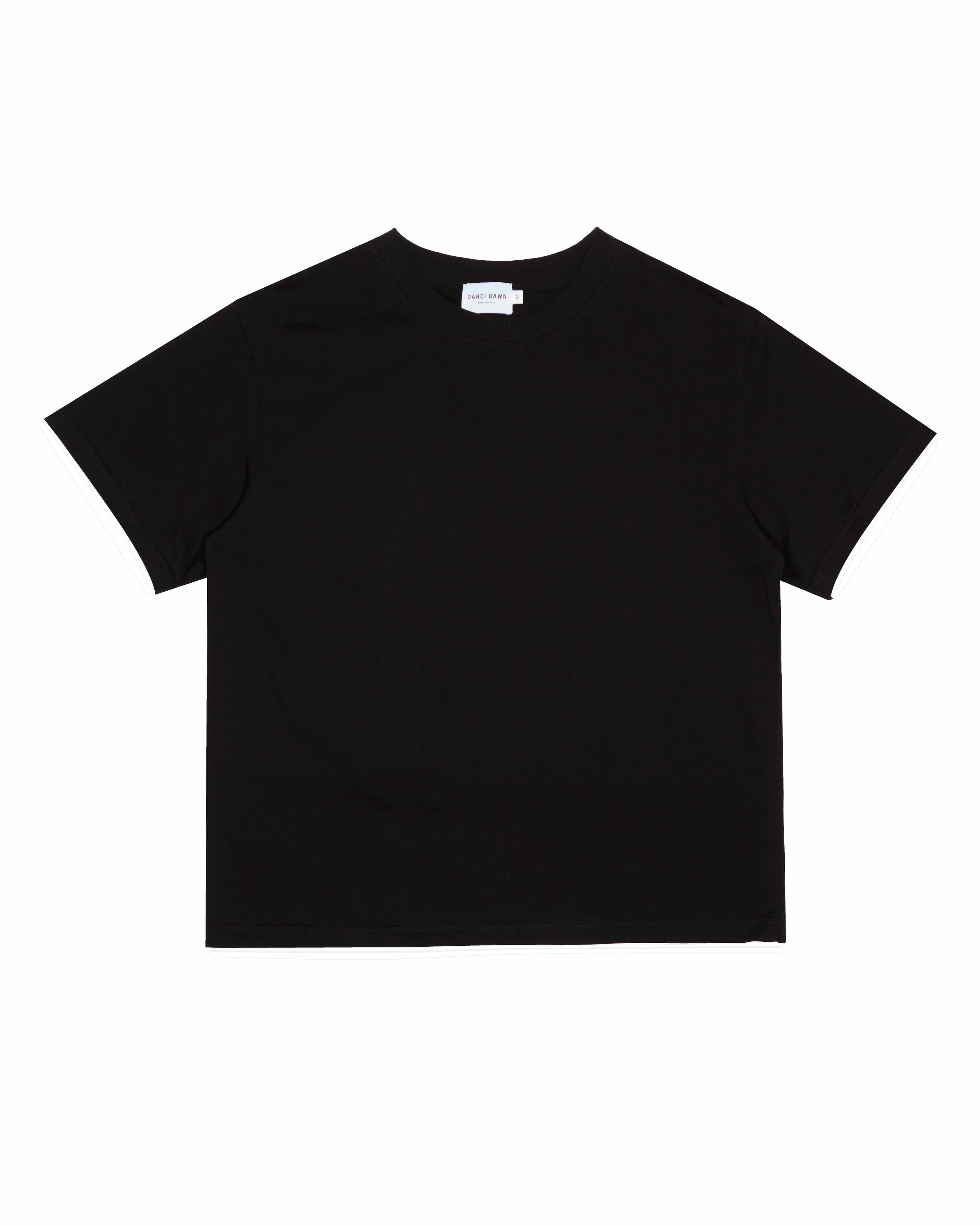 Black Layered T-shirt