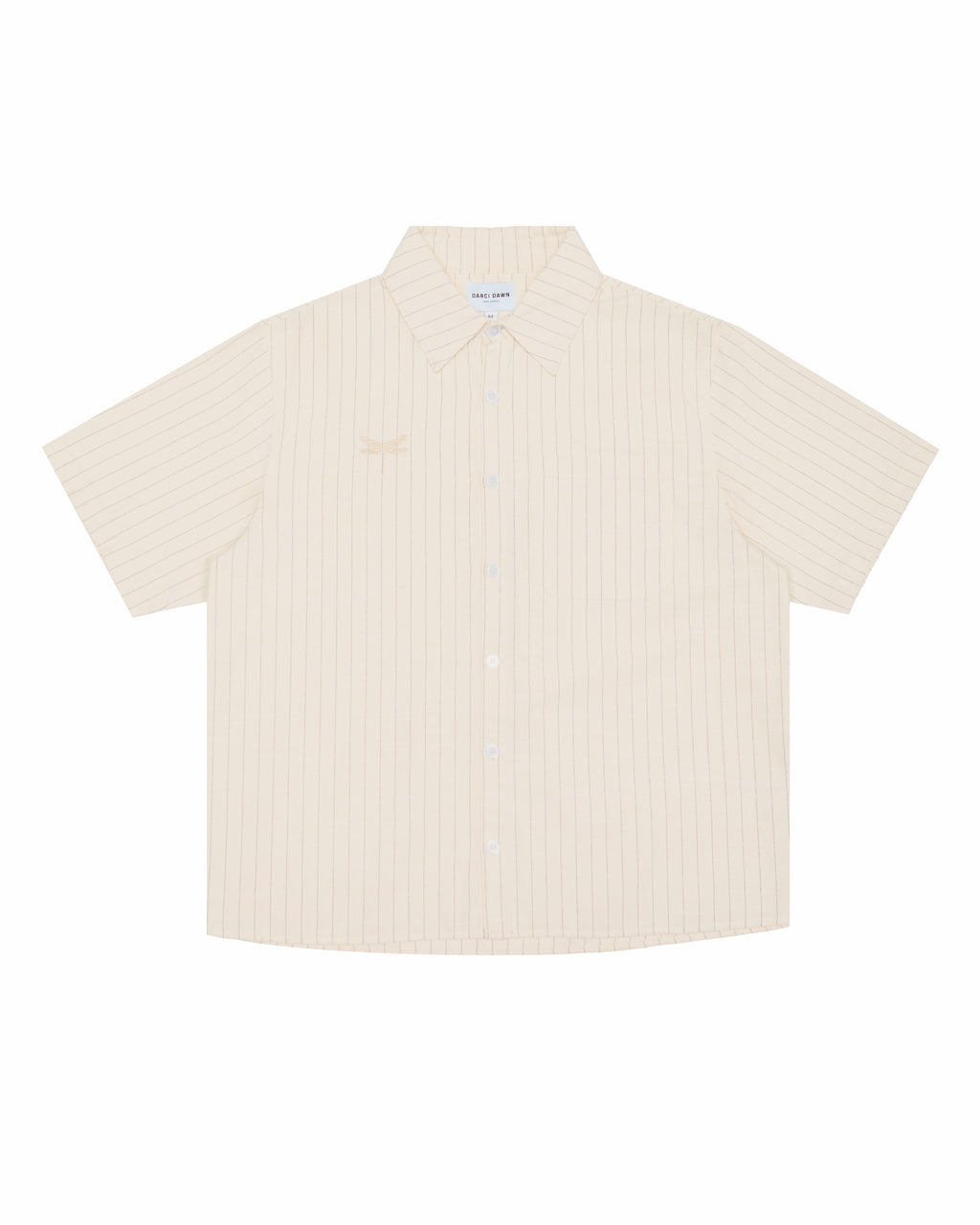 Butter Yellow Pinstripe Shirt