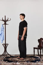 Black Layered T-shirt