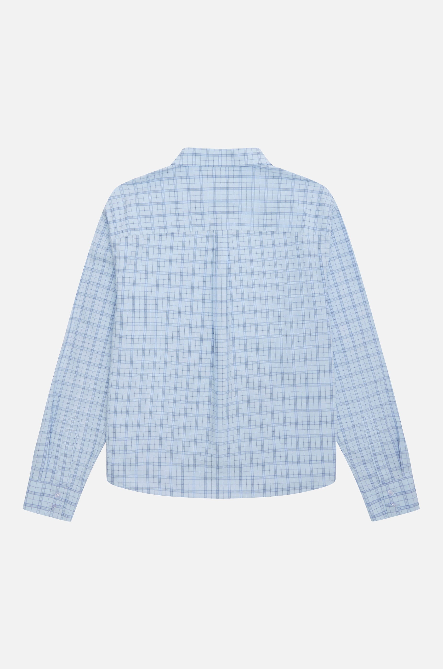 oxford polo shirt   blue check