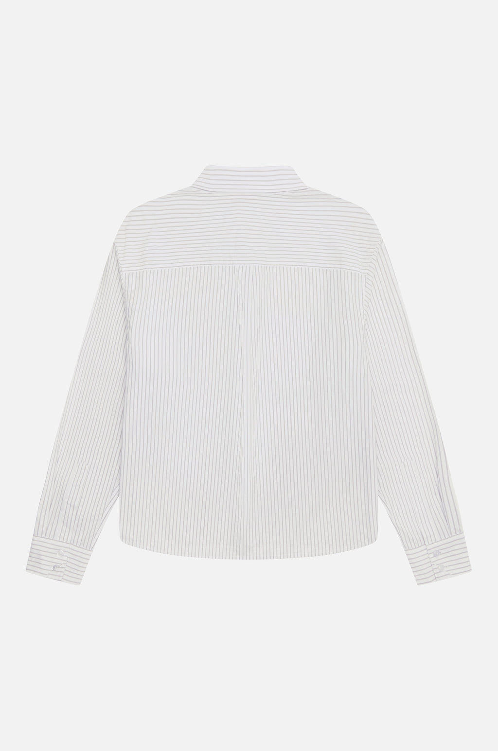 oxford polo shirt   white pinstripe